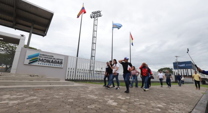 Ministro de Deporte y gobernador de Monagas afinan detalles para Juegos Nacionales