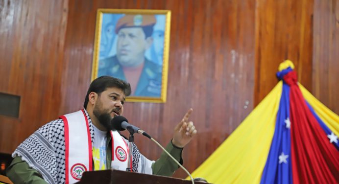 Monagas rinde homenaje al Che Guevara y se solidariza con el pueblo palestino