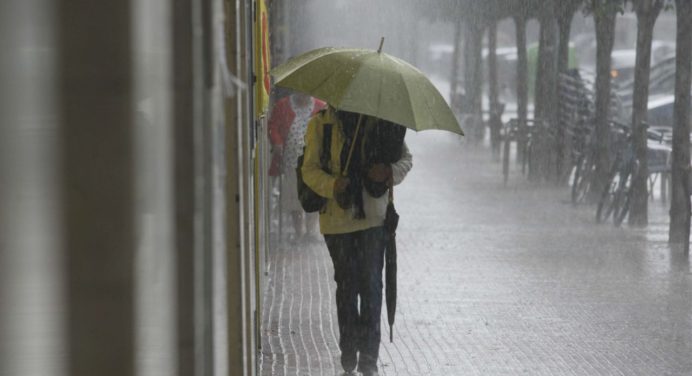 Nubosidad y lluvias este 2 de octubre según el pronóstico del Inameh