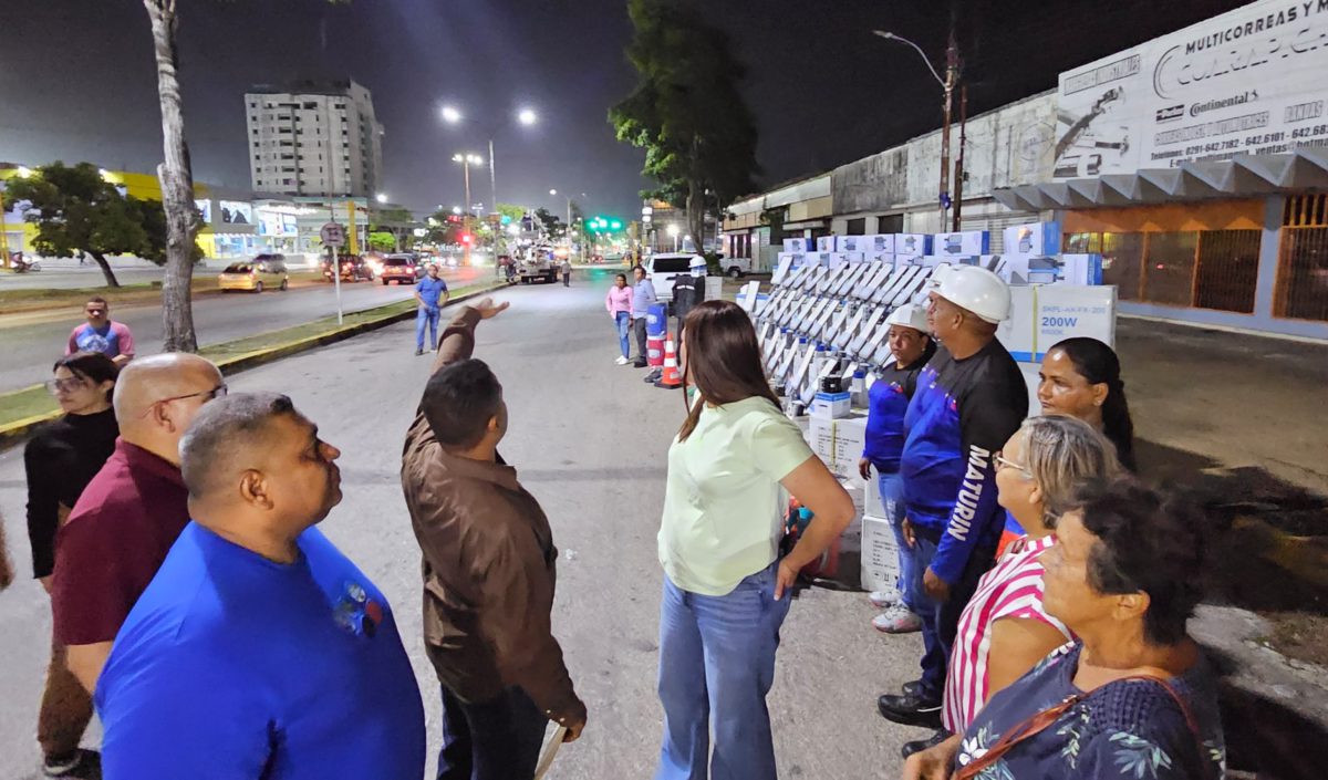 programa maturin brilla recibe mas luminarias para instalarlas en parroquias laverdaddemonagas.com luminarias 2