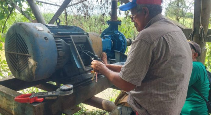 Restablecen servicio de agua en sector Los Cardones de Cedeño