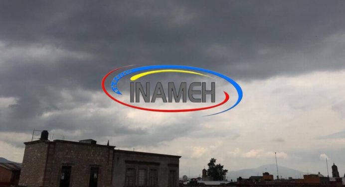 Revisa el reporte del día del Inameh: Lluvias en estas regiones del territorio nacional