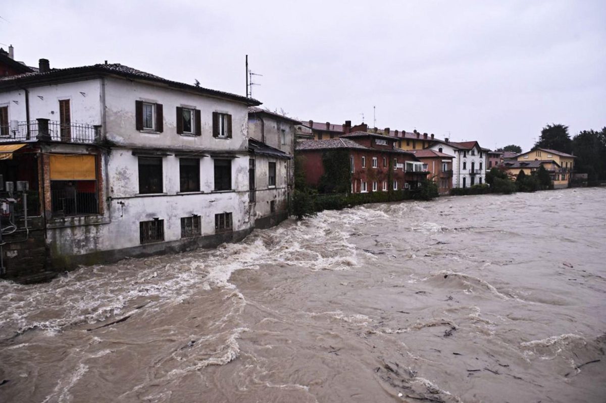 Overflowing rivers in Italy force mass evacuations due to flooding