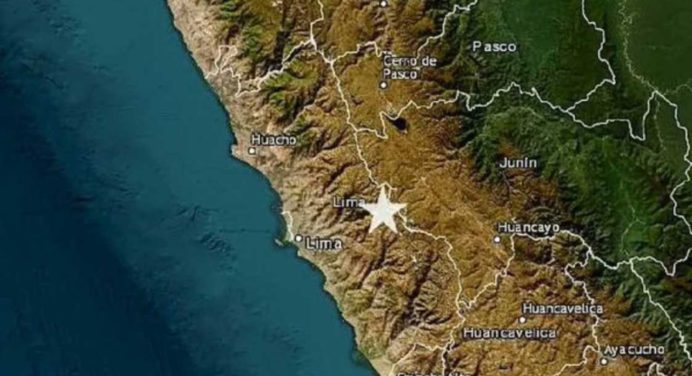 Sismo leve en Lima de magnitud 4.1 y ausencia de daños