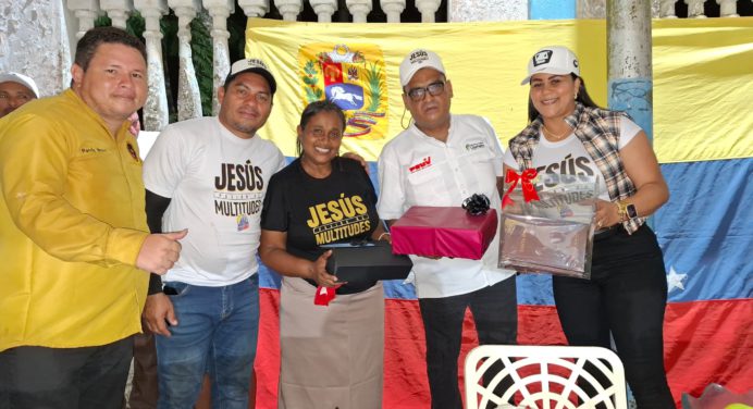 Temblador también se unió a la marcha para Jesús