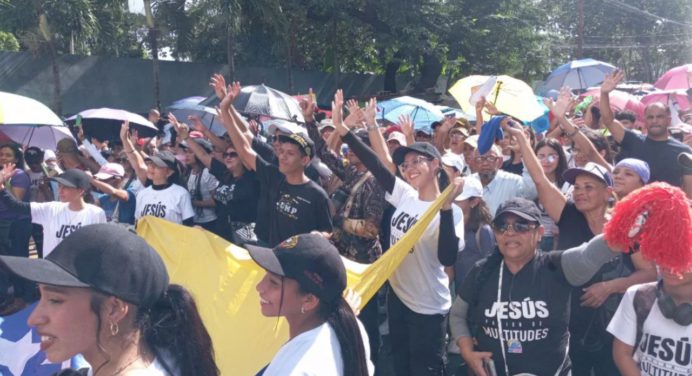 Una multitud de creyentes asistió a la Marcha para Jesús en Maturín