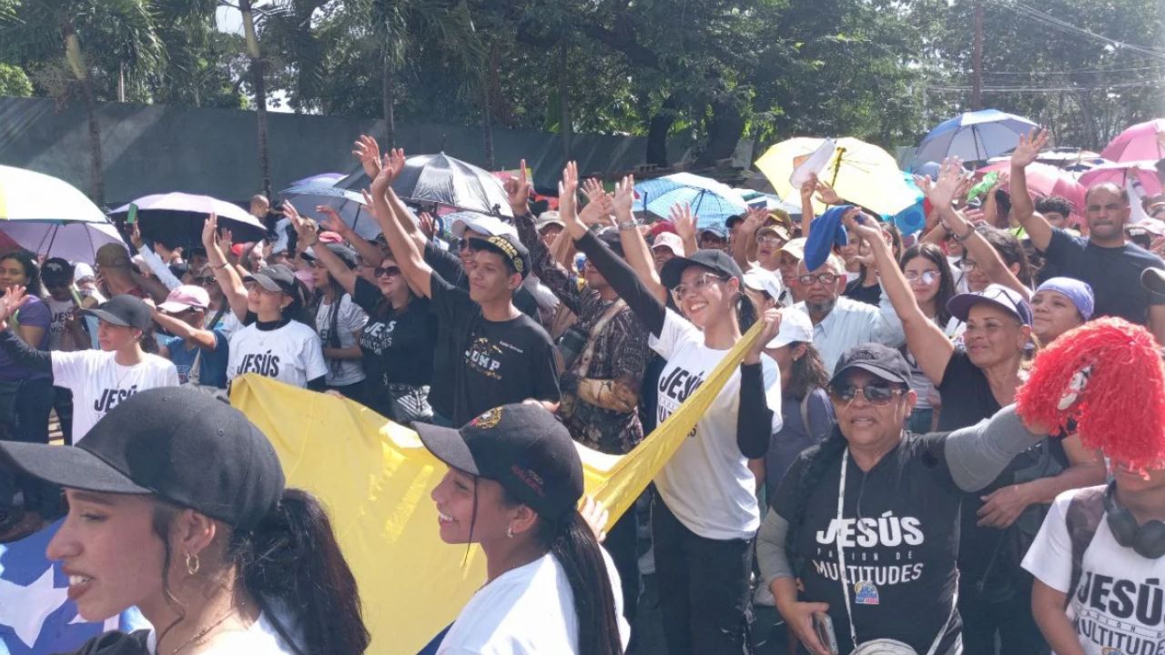 Una multitud de creyentes asistió a la Marcha para Jesús en Maturín