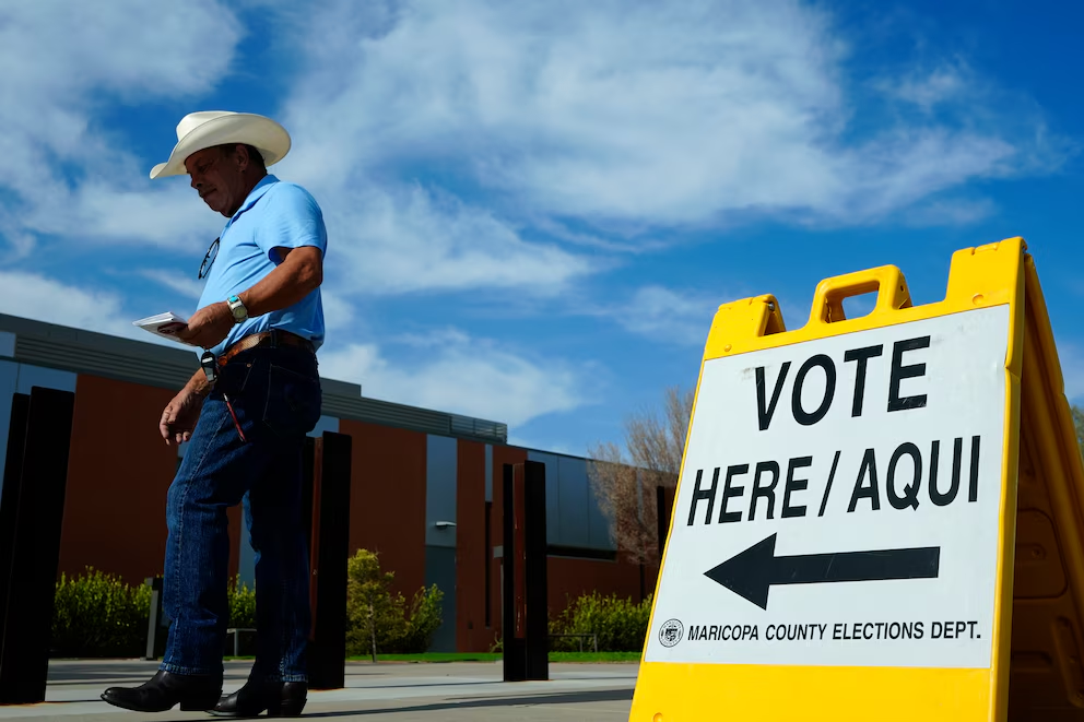 early voting in the US there are 28 million votes cast before Nov 5 la Verdaddemonagas.com image 1