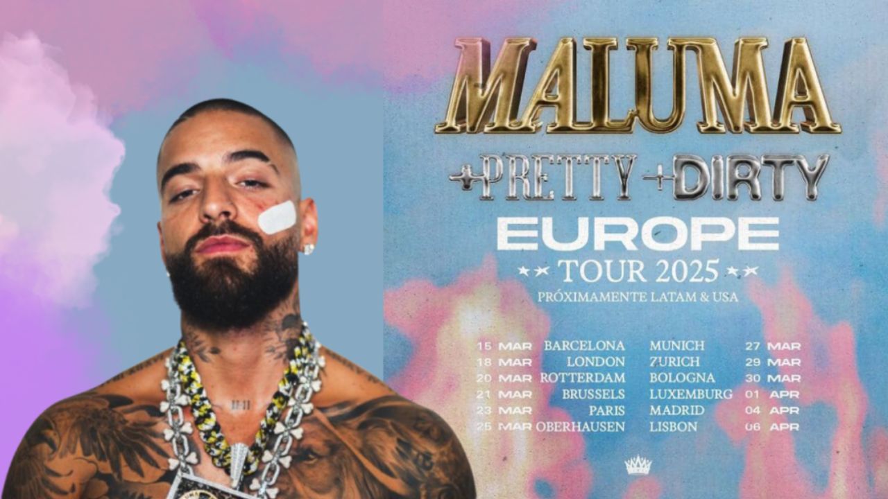 Cantante Maluma se va de gira por Europa