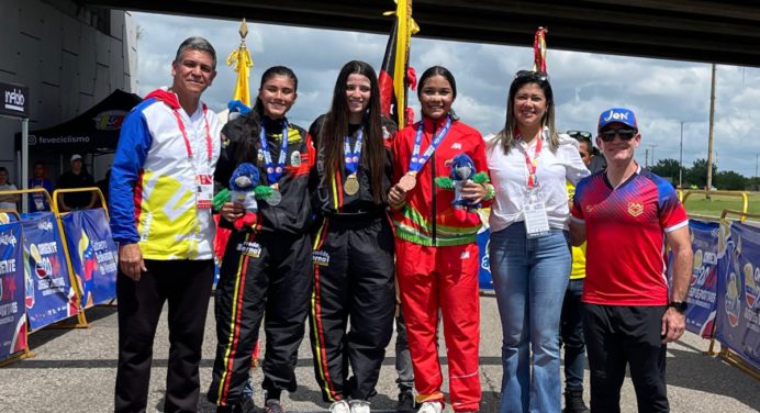 Táchira dominó en el inicio del ciclismo de ruta de los Juegos Oriente 2024