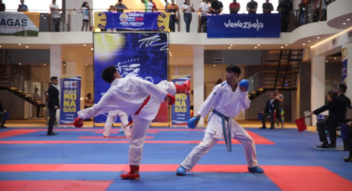 Cojedes dominó primera fecha del karate do en los Juegos Oriente 2024