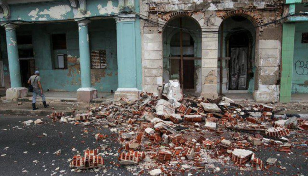 Cuba inspects the damage left by earthquakes in several eastern and central provinces