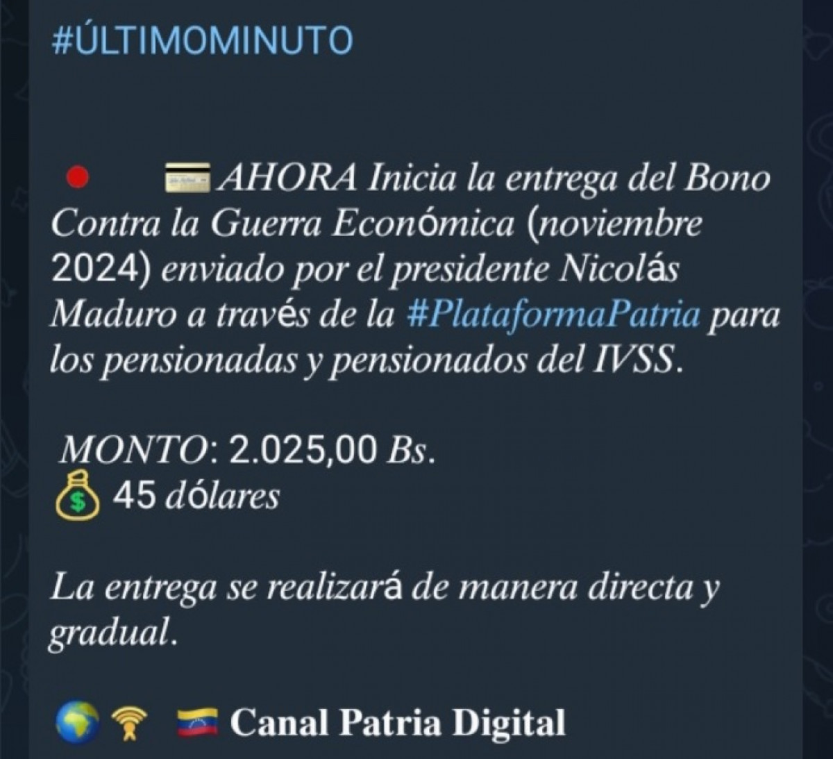 ¡Es que no llega! Aguardan BONO de la plataforma Patria 2 es que no llega usuarios aguardan bono de la plataforma patria laverdaddemonagas.com bono de guerra