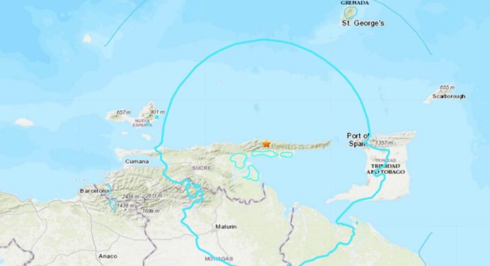 Funvisis reporta sismo en el oriente venezolano este 25-NOV