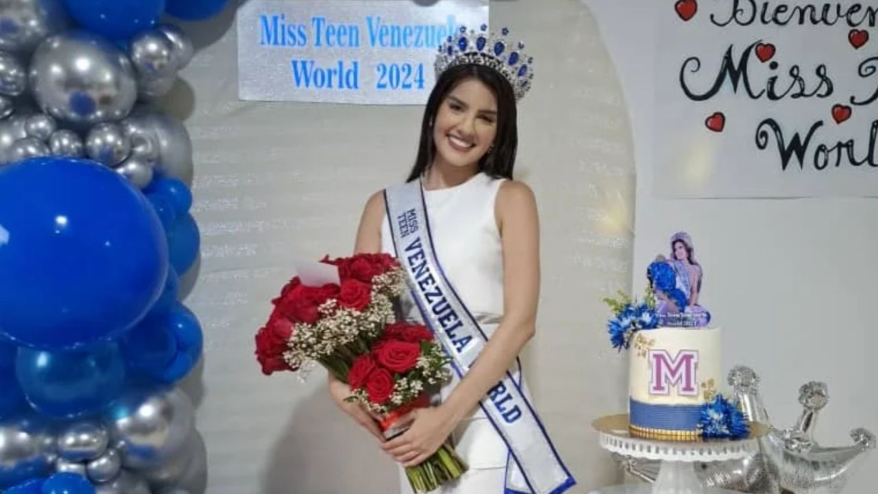 Miss Teen Venezuela Mundo celebró triunfo en Temblador