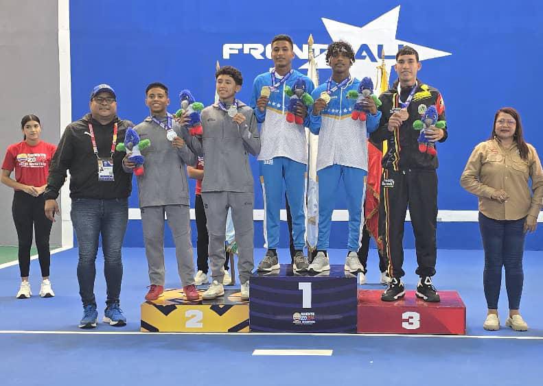 oro y plata para monagas en la pelota vasca de los juegos oriente 2024 laverdaddemonagas.com medallas2