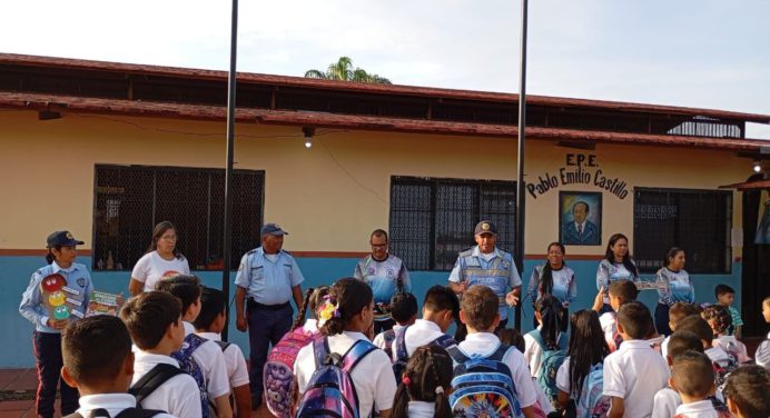 Policía Comunal del estado Monagas se despliega en escuelas de cuatro municipios