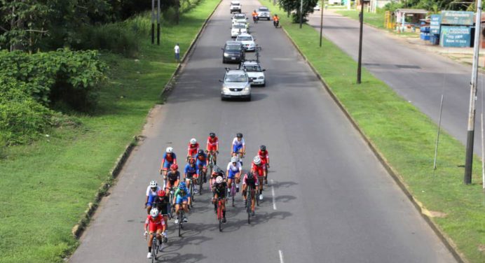 Se cumplió con éxito dispositivo de seguridad para competencias el ciclismo de ruta