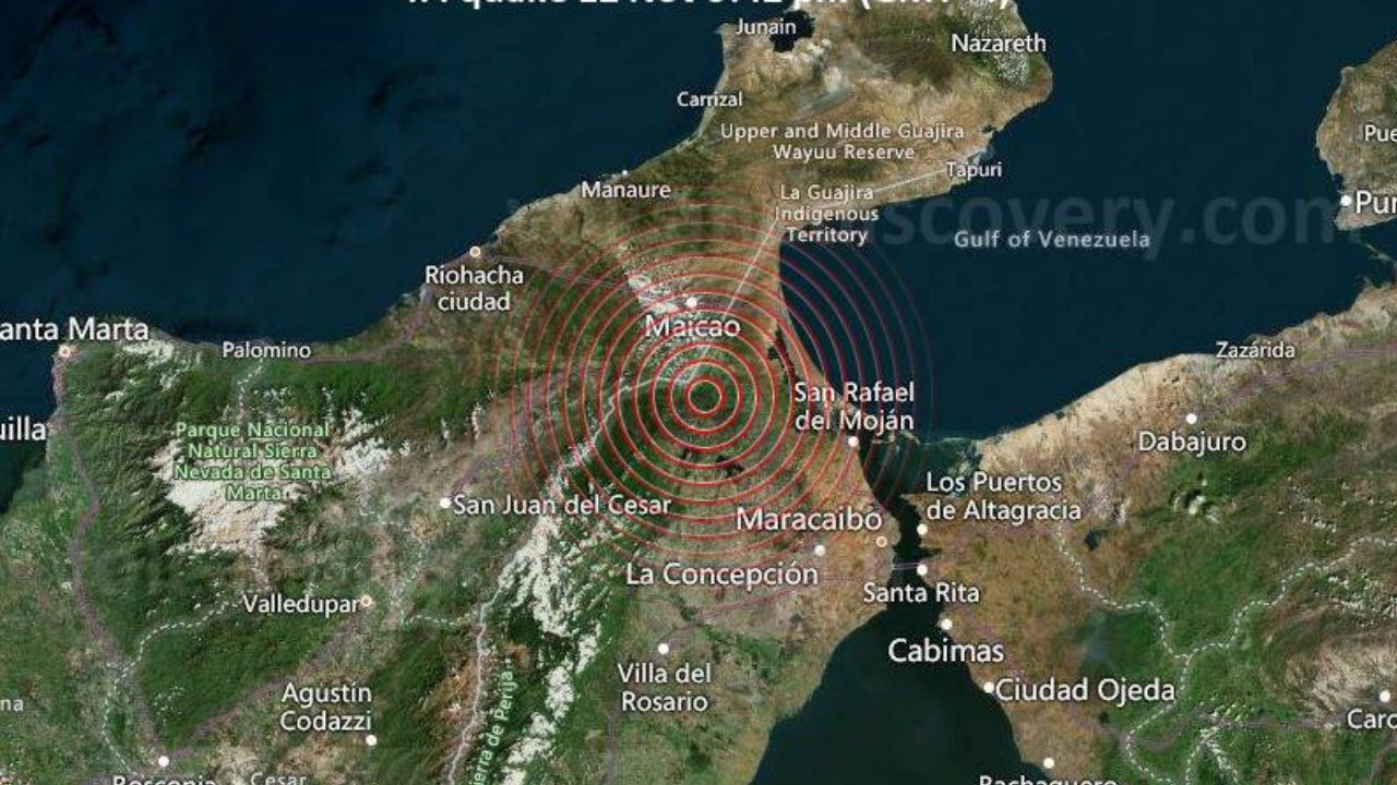 Sismo en el estado Zulia