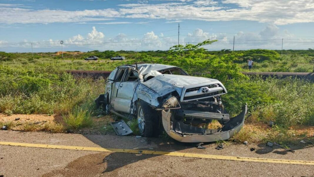 Un muerto y seis heridos dejó accidente vial