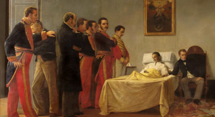 17 de diciembre: Muerte del Libertador Simón Bolívar