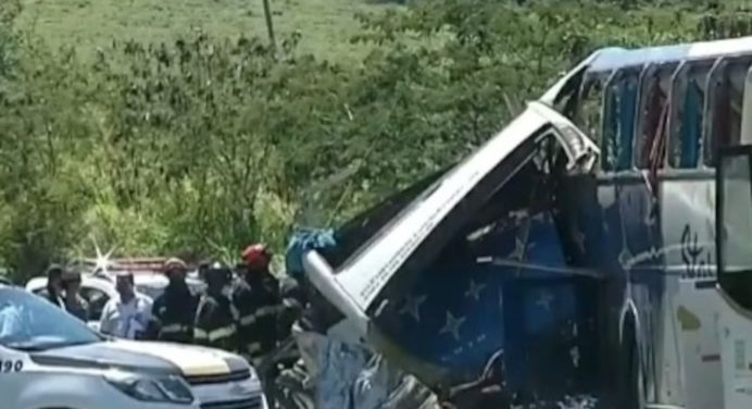 Accidente fatal en Brasil deja cinco muertos y más de 20 heridos