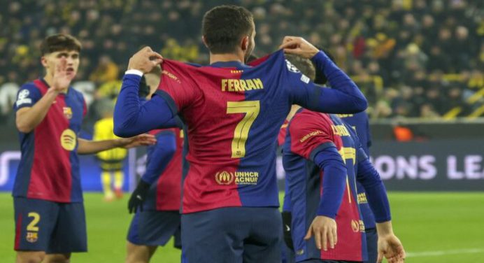 Barcelona derrotó al Borussia Dortmund en la Champions League