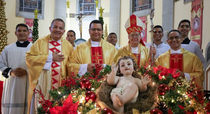 Catedral de Maturín celebró solemne misa de Navidad a casa llena