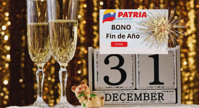 Cierra este Fin de Año con un BONO de la plataforma PATRIA