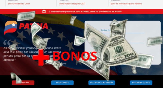 Dos nuevos BONOS se suman a las entregas activas de este mes