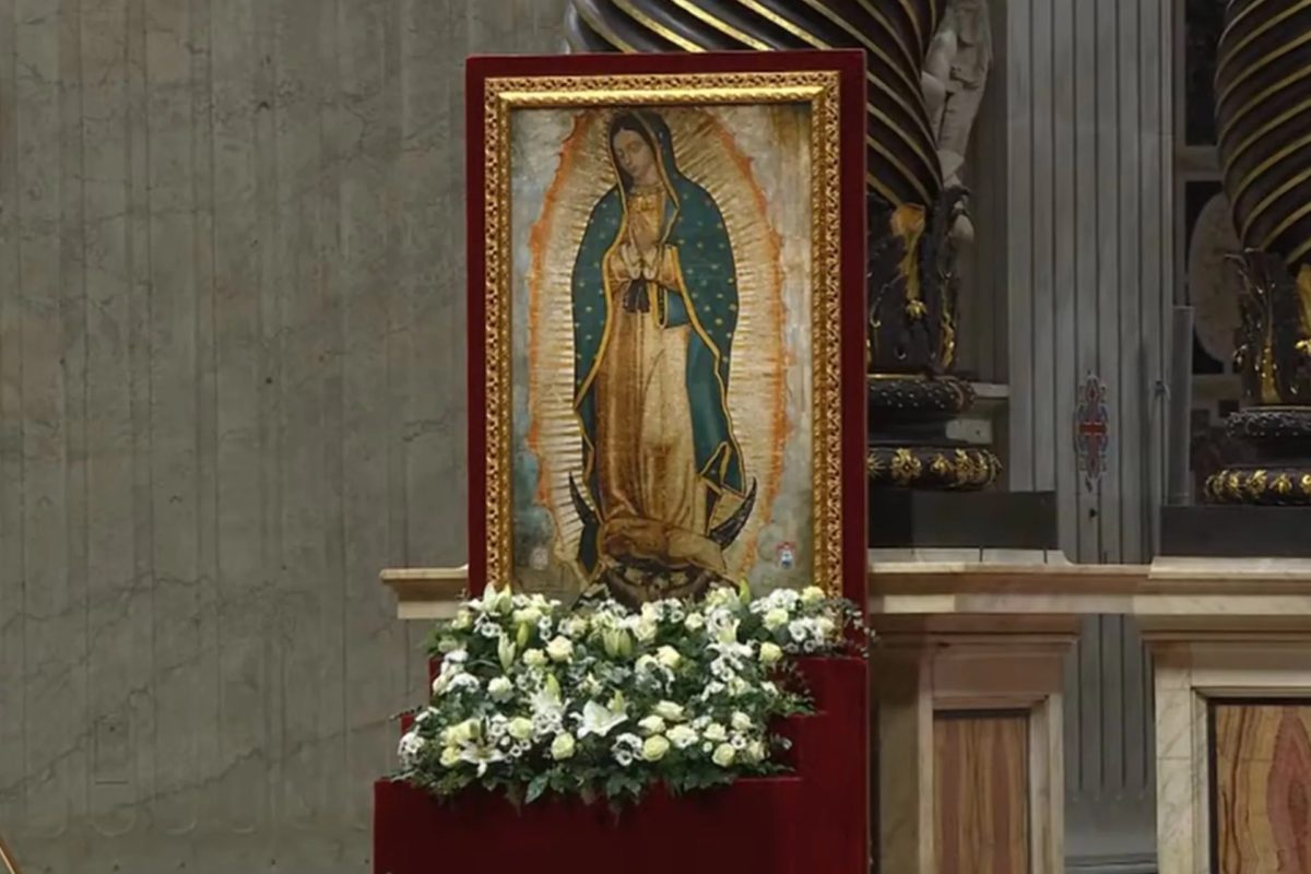 la Virgen de Guadalupe 