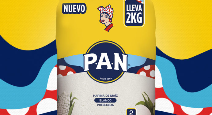 ¡Harina PAN llega con su empaque jumbo de dos kilos!