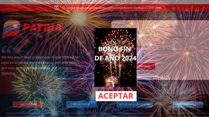 Bono Especial de Fin de Año 2024