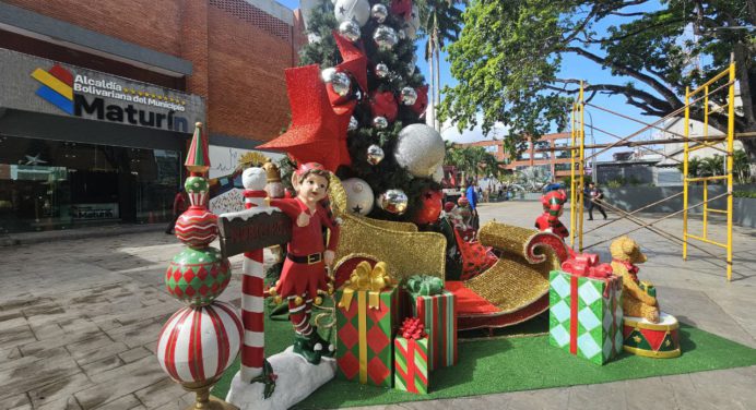 Hoy será el «Encendido Navideño» de la plaza El Balancín de Maturín