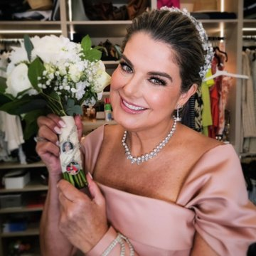 Inés María Calero se casó por segunda vez en una emotiva ceremonia (VIDEO)