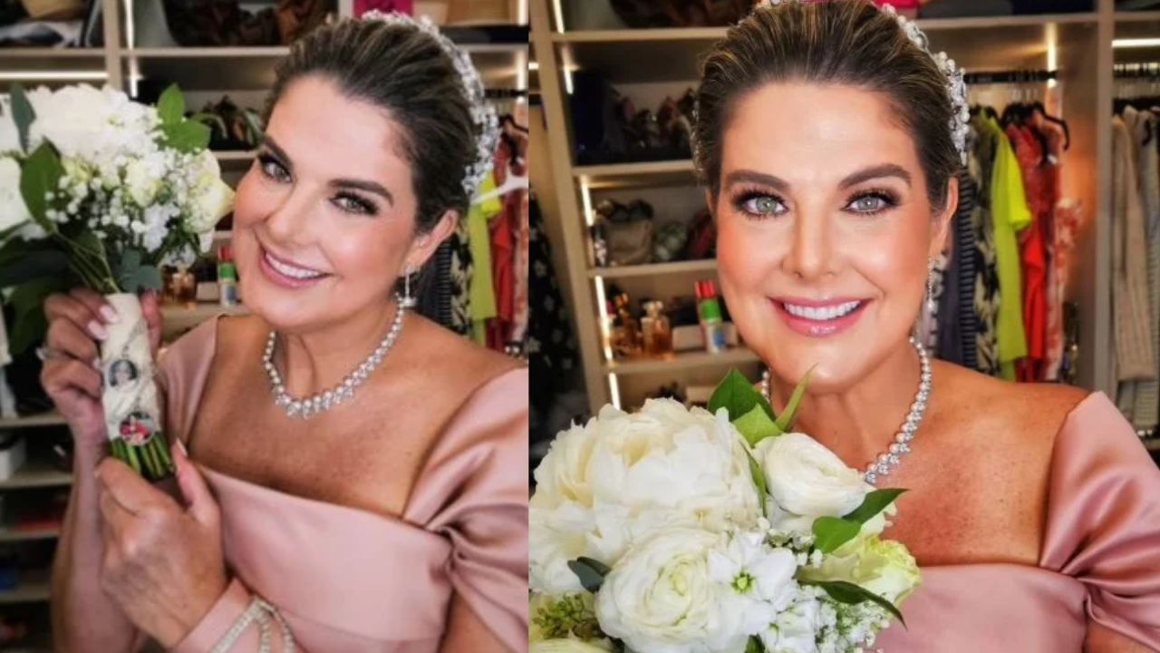 Inés María Calero se casó por segunda vez en una emotiva ceremonia (VIDEO)