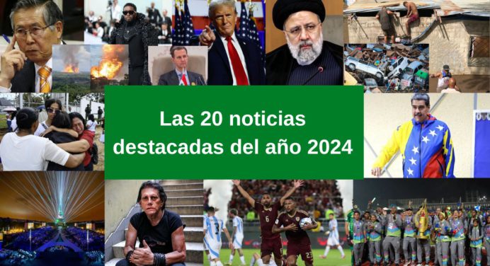 Las 20 noticias destacadas del año 2024