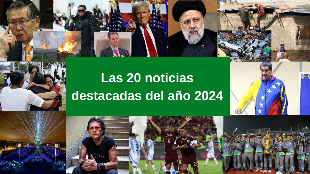 Las 20 noticias destacadas del año 2024