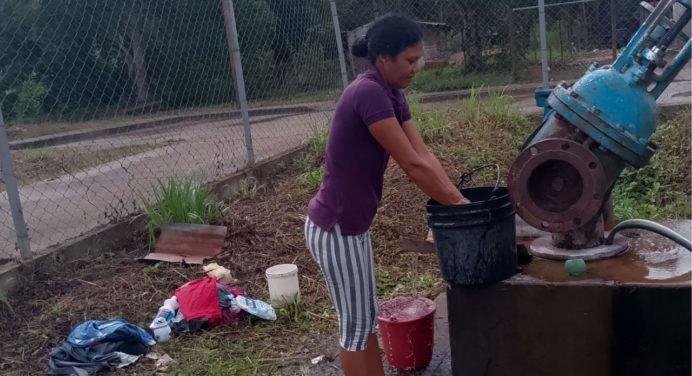 Más de 380 familias del Valle afectadas por falta de agua