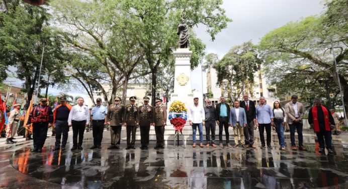 Monagas conmemora 194 años de la siembra del Libertador Simón Bolívar