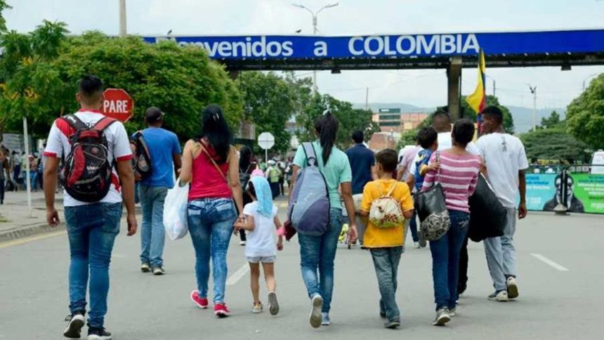 venezolanos en colombia