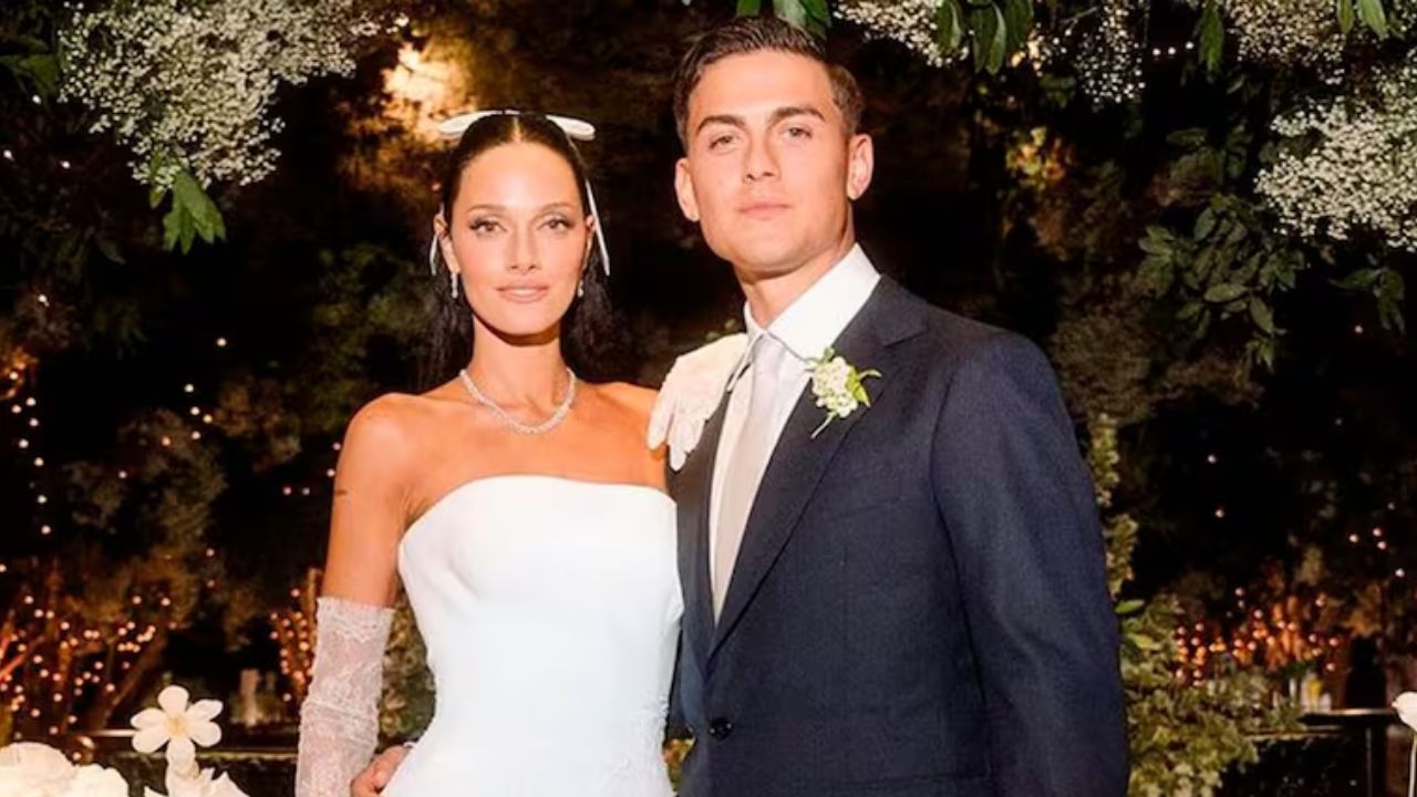 Paulo Dybala conmueve al compartir un video inédito de su boda