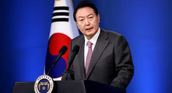 Presidente de Corea del Sur revocará la ley Marcial