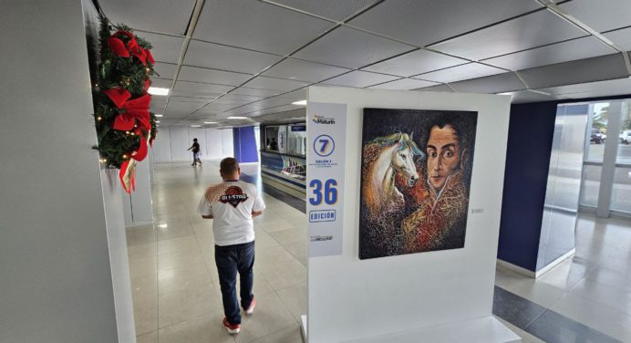 Salón itinerante 7 de diciembre se instaló en el aeropuerto José Tadeo Monagas