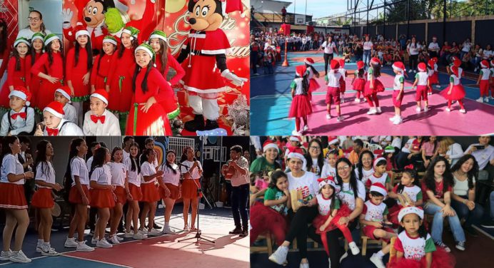 U.E Manuelita Sáenz celebró a lo grande su parrandón navideño (FOTOS)