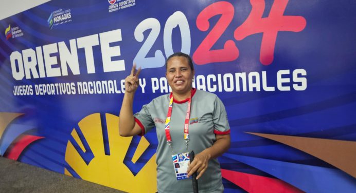 Yoli Palma ganó primer oro para Monagas en los Paranacionales Oriente 2024