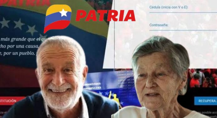 Abuelo revisa los pagos PATRIA dirigidos para ti este mes