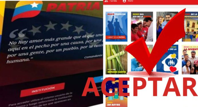 Activos 6 BONOS PATRIA: Dale «Aceptar» a uno de ellos este 5-ENE