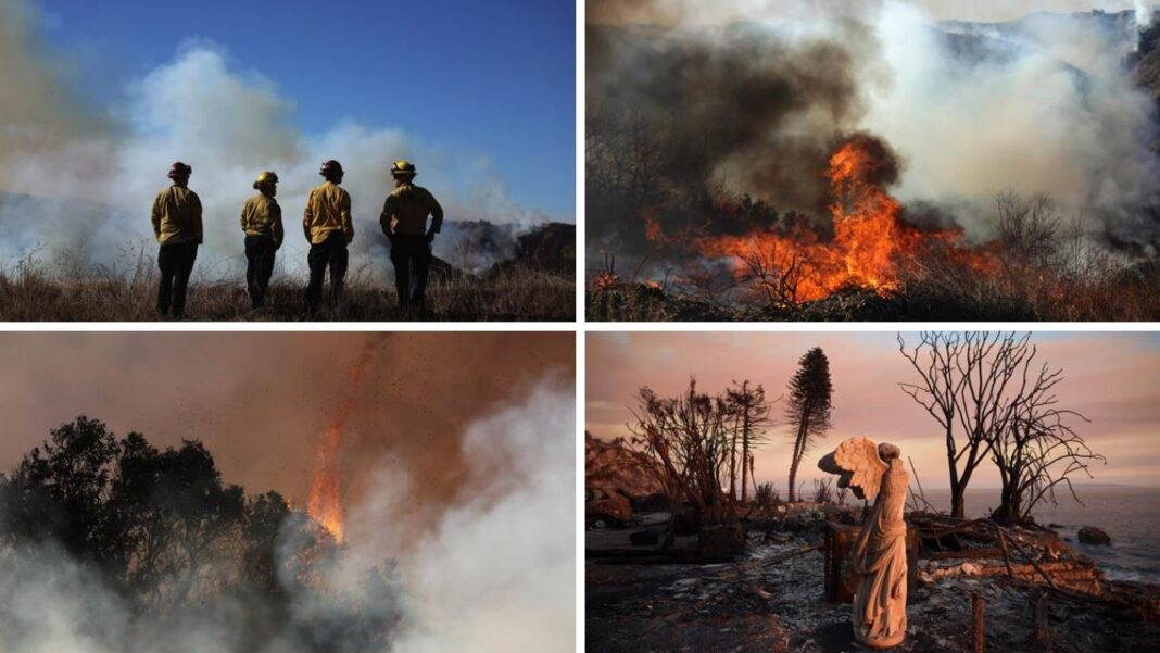 Al menos 11 víctimas mortales dejan incendios en Los Ángeles