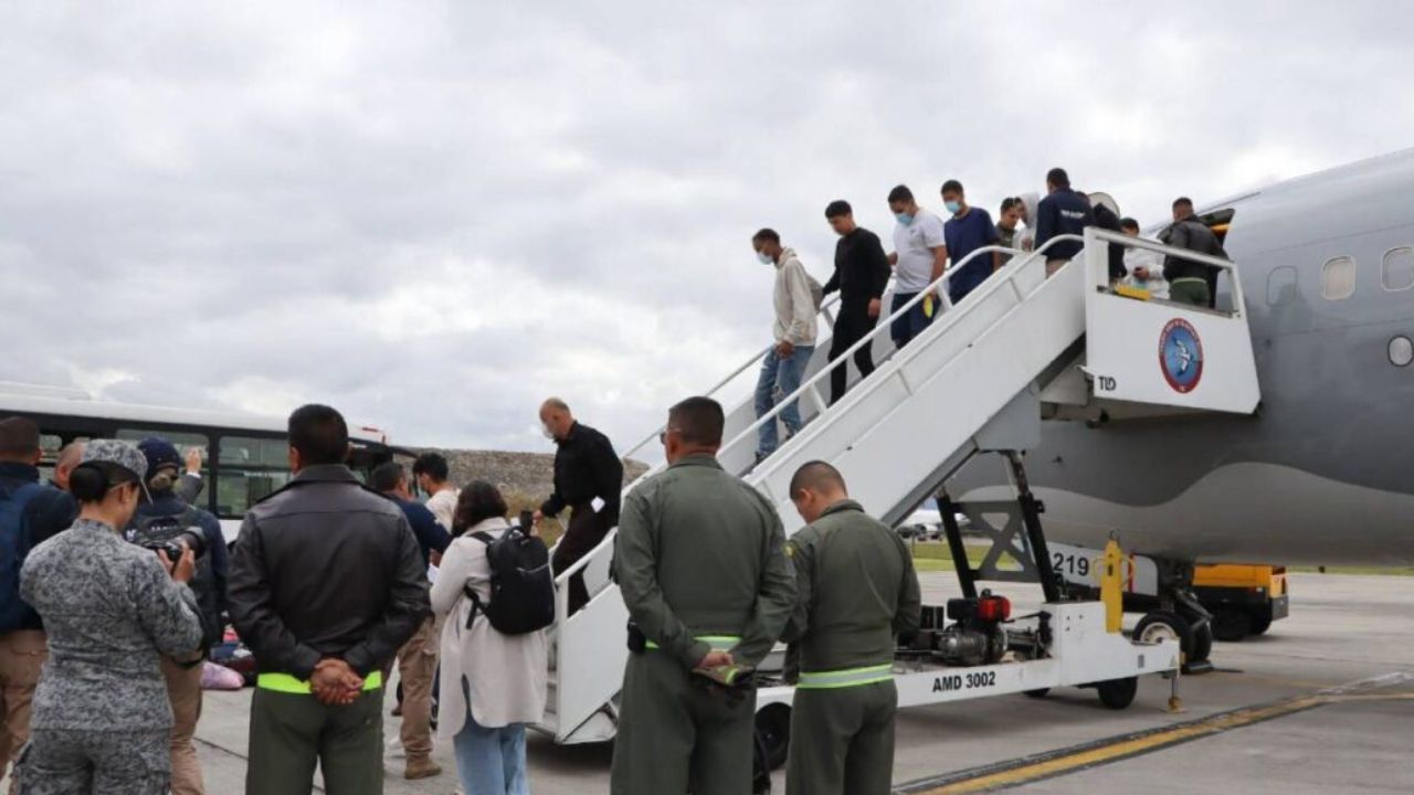 arribó a Colombia